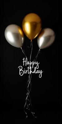 Celebrate a special day with elegant balloons