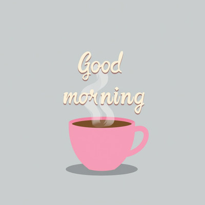 Enjoying a warm cup of coffee to start the day