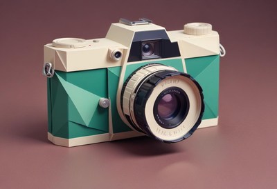 Geometric colorful camera design