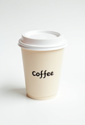 Warm coffee cup on a clean surface ready to enjoy