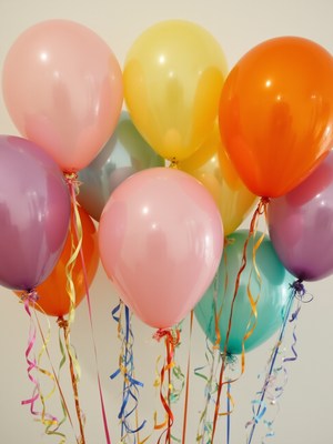 Balloons ready for a festive celebration!