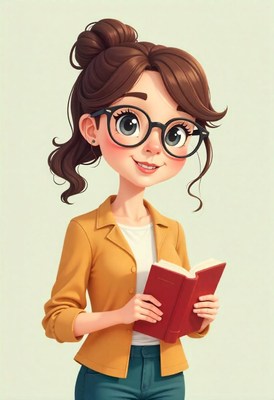 Young woman reading a book indoors during daytime