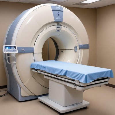 Medical imaging machine in a clinical setting