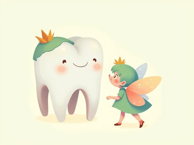Smile and celebrate with the tooth fairy in a fun fantasy