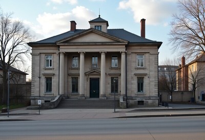 Historic building with classical architecture in a city