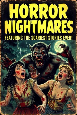 Scary stories with werewolves and terrified women