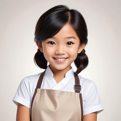 Children learning cooking skills at a community class