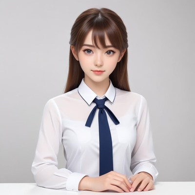 Professional woman in formal attire for business setting