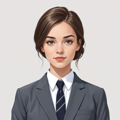 Business professional portrait with casual elegance