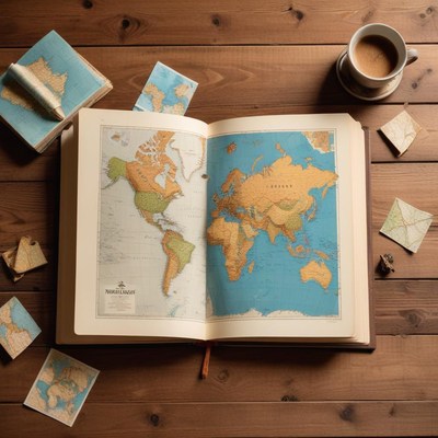 Exploring the world through maps
