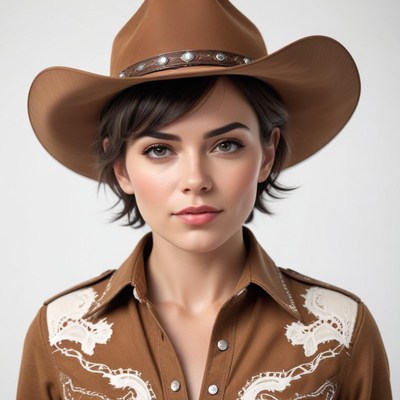 Western style portrait of a woman