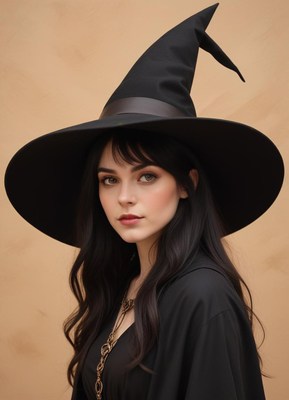 Enchanting witch-themed portrait session