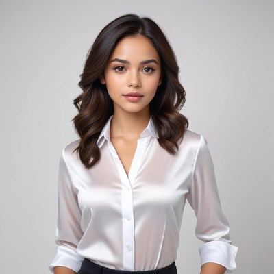 Professional portrait in elegant attire