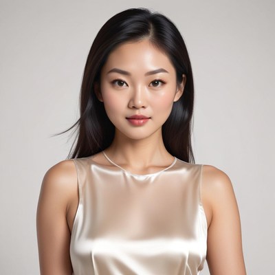 Elegant portrait of a confident woman