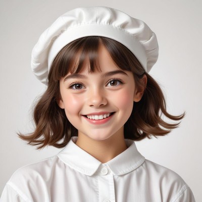 Young chef with bright smile