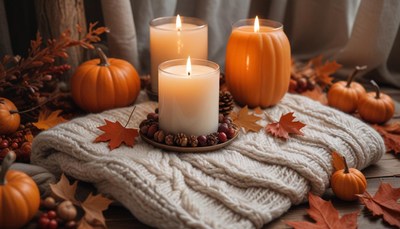 Cozy autumn decorations for home