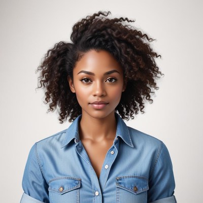 Portrait of a confident woman