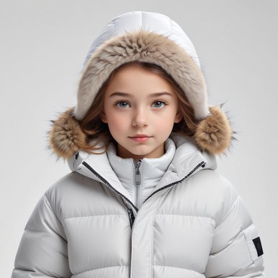 Winter style in a cozy jacket