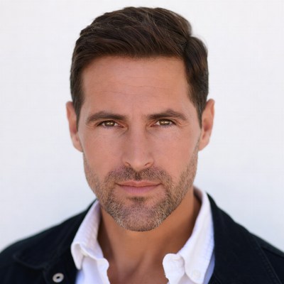 Portrait of a confident man outdoors