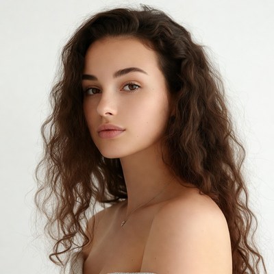 Beautiful portrait of a young woman