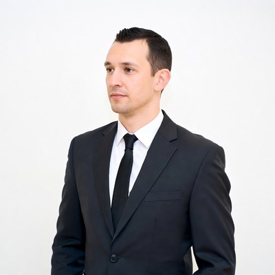 Professional man in a suit