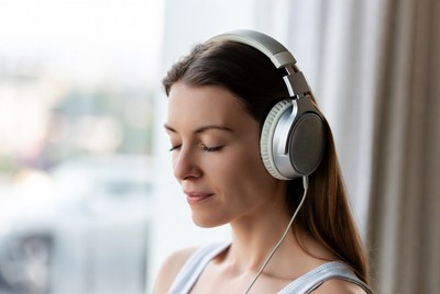 Relaxation while listening to music