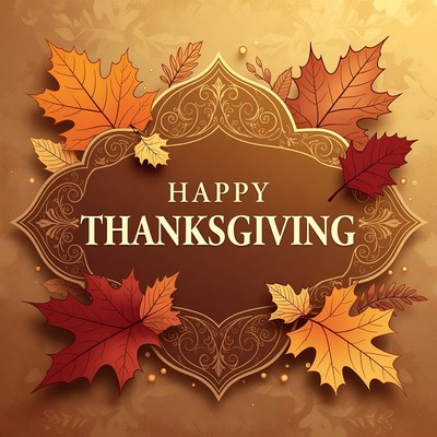 Happy thanksgiving celebration design