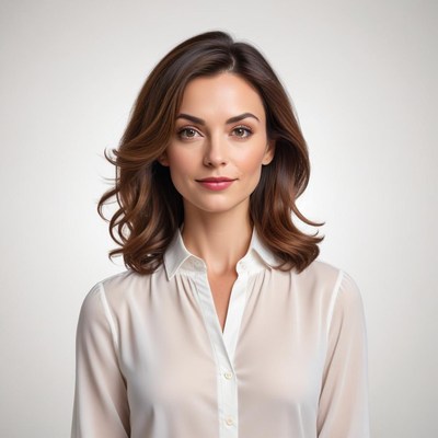 Professional woman with confidence