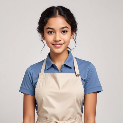 Smiling young barista in cafe