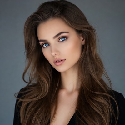 Natural beauty portrait of a woman