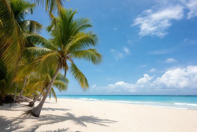 Serenity on a tropical beach