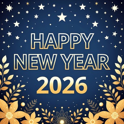 Celebrating new year 2026 festivities