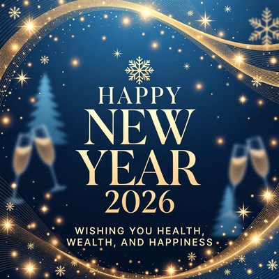 Celebrating new year 2026 wishes