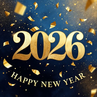 Celebrate new year 2026 joyfully
