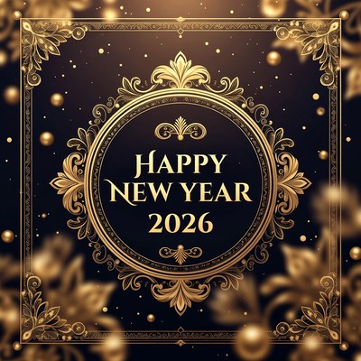 Celebrating new year 2026 together