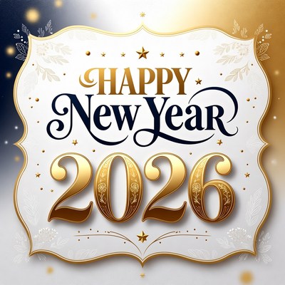 Celebrate new year 2026 with joy