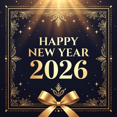 Celebrate new year 2026 with joy