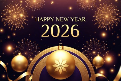 Festive new year celebration design