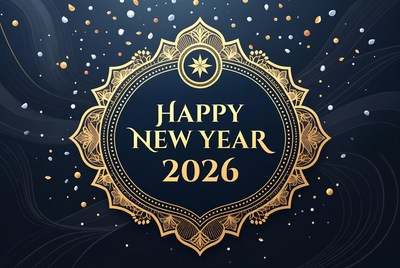 Festive new year celebration 2026