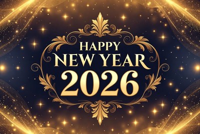 Celebrate new year 2026 festively