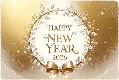 New year 2026 celebration design