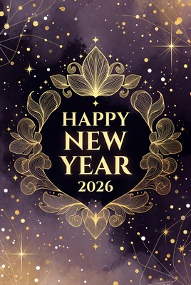New year celebration 2026 design