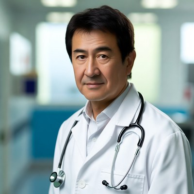 Healthcare professional in hospital setting