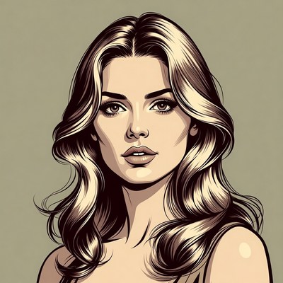 Stylish portrait of a woman