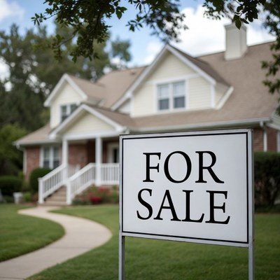 House for sale in quiet neighborhood
