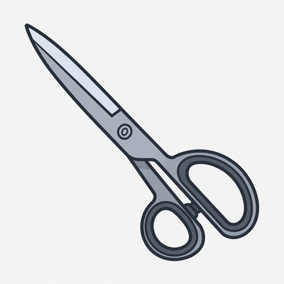 Scissors ready for crafting projects