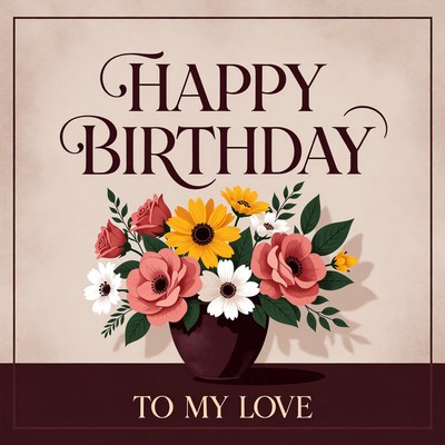 Birthday wishes for my love