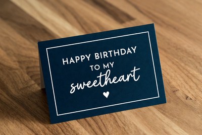 Birthday card for special love