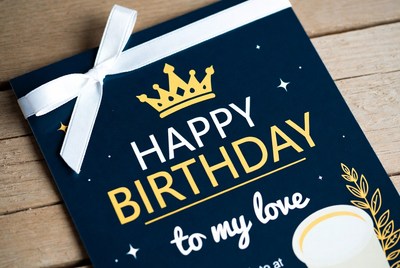 Birthday card for a loved one