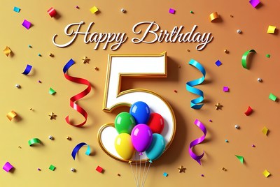 Celebrating a fun 5th birthday